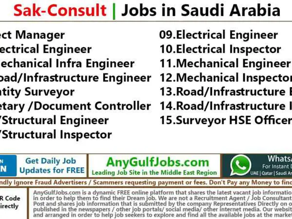 Sak-Consult Jobs | Careers - Saudi Arabia