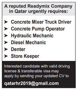 1 12 Gulf Times Classified Jobs - 20 September 2023