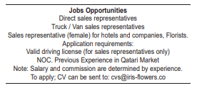 3 11 Gulf Times Classified Jobs - 19 September 2023