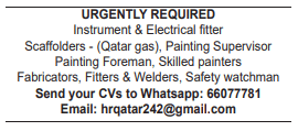 5 13 Gulf Times Classified Jobs - 21 September 2023