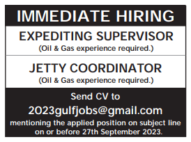 5 14 Gulf Times Classified Jobs - 24 September 2023