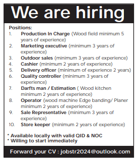 7 2 Gulf Times Classified Jobs - 06 September 2023