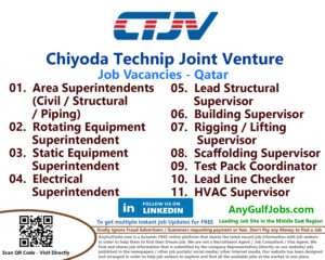 List of Chiyoda Technip Joint Venture Jobs - Qatar