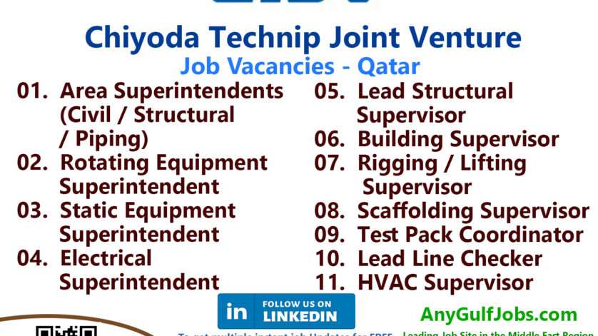 List of Chiyoda Technip Joint Venture Jobs - Qatar
