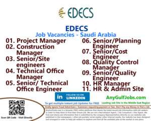 List of EDECS Jobs - Saudi Arabia