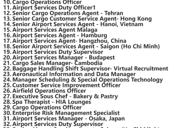 Hamad International Airport Jobs | Careers - Qatar