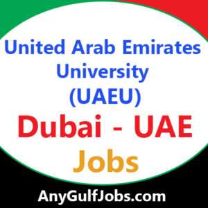 United Arab Emirates University (UAEU) Jobs in UAE