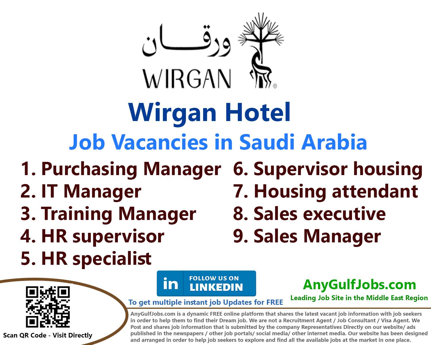 WIRGAN Jobs | Careers - Saudi Arabia