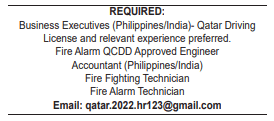 5 17 Gulf Times Classified Jobs - 27 November 2023