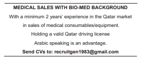 6 17 Gulf Times Classified Jobs - 29 November 2023