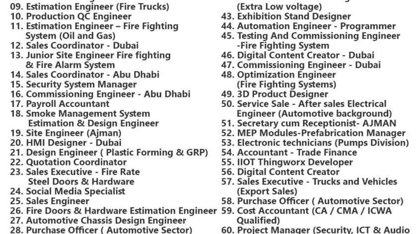 NAFFCO GROUP Jobs | Careers - United Arab Emirates