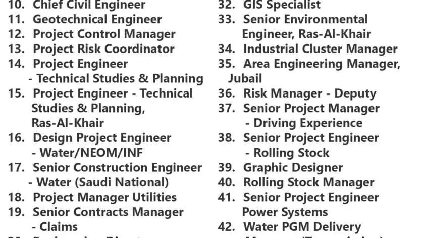 Bechtel Corporation Jobs | Careers - Saudi Arabia