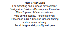 1 21 Gulf Times Classified Jobs - 30 January 2024