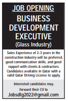 2 19 Gulf Times Classified Jobs - 28 January 2024