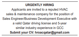 3 10 Gulf Times Classified Jobs - 15 January 2024