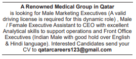 6 11 Gulf Times Classified Jobs - 22 January 2024