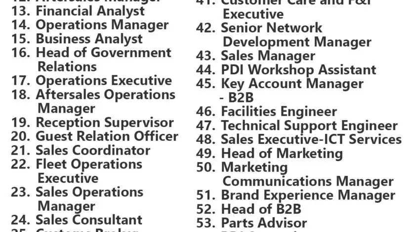 Al-Futtaim Automotive Jobs | Careers - Saudi Arabia