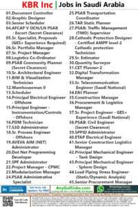 KBR Inc Jobs | Careers - Saudi Arabia