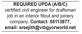 4 19 Gulf Times Classified Jobs - 28 February 2024