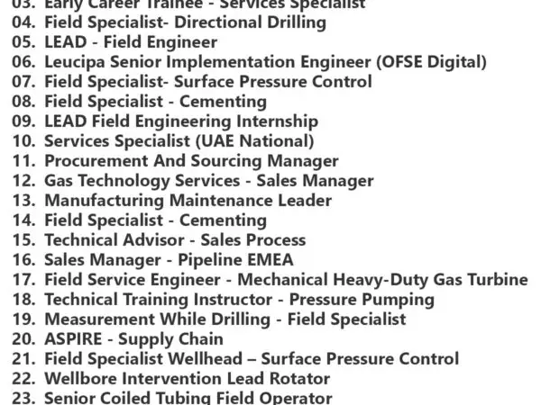 Baker Hughes Jobs | Careers - United Arab Emirates
