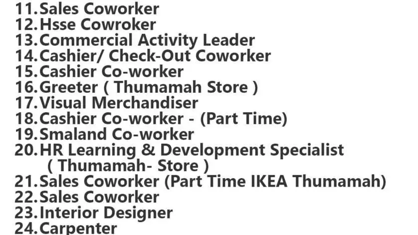 IKEA Jobs | Careers - Saudi Arabia