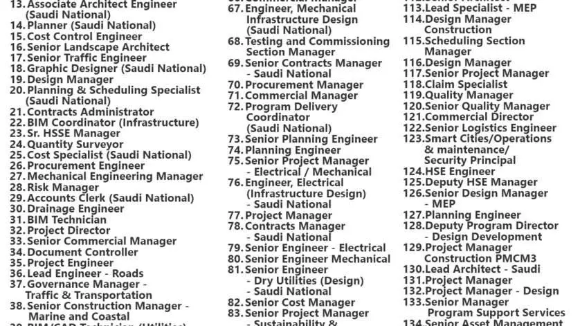 Parsons Corporation Jobs | Careers - Saudi Arabia