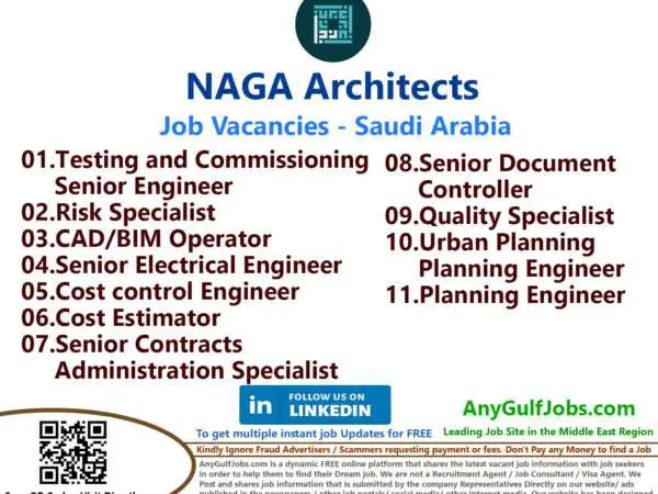 NAGA Architects Jobs | Careers - Saudi Arabia