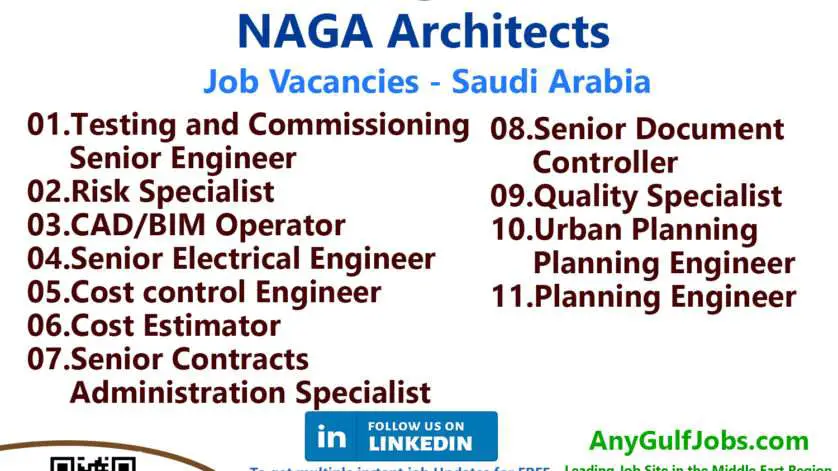 NAGA Architects Jobs | Careers - Saudi Arabia