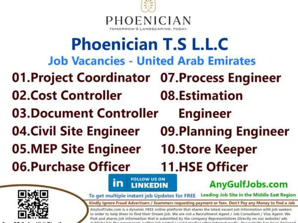 Phoenician Technical Services LLC Jobs | Careers - United Arab Emirates