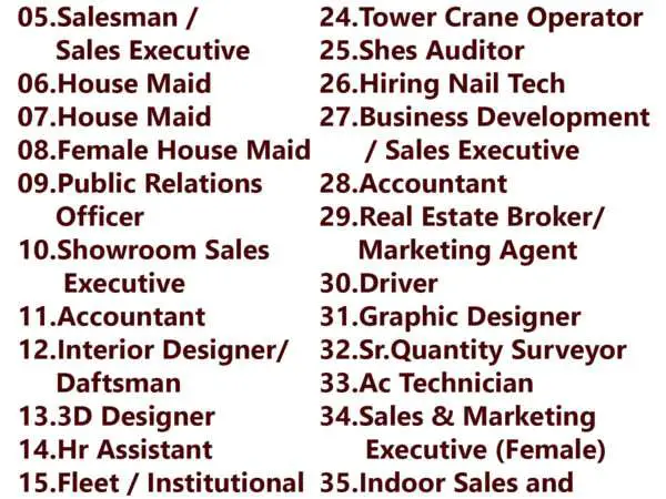 Qatar Jobs Today - 14 March 2024