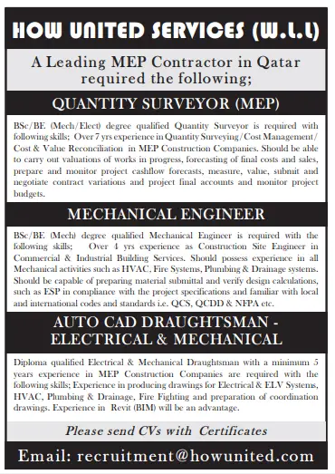 1 17 Gulf Times Classified Jobs - 28 April 2024
