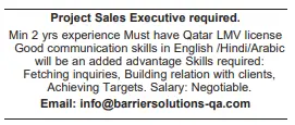 19 Gulf Times Classified Jobs - 21 April 2024