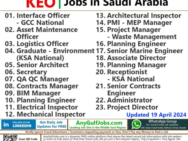 KEO Jobs | KEO International Consultants Careers in Saudi Arabia