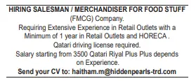 3 21 Gulf Times Classified Jobs - 30 May 2024