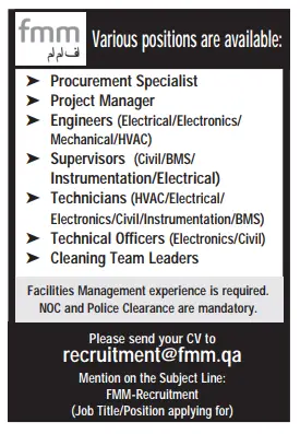 8 9 Gulf Times Classified Jobs - 14 May 2024
