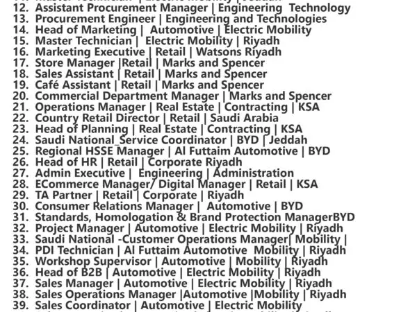 Al-Futtaim Automotive Jobs | Careers - Saudi Arabia