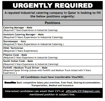 1 4 Gulf Times Classified Jobs - 06 June 2024