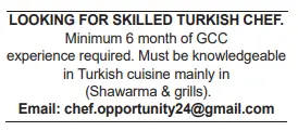 6 Gulf Times Classified Jobs - 02 June 2024