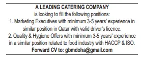 8 3 Gulf Times Classified Jobs - 10 June 2024