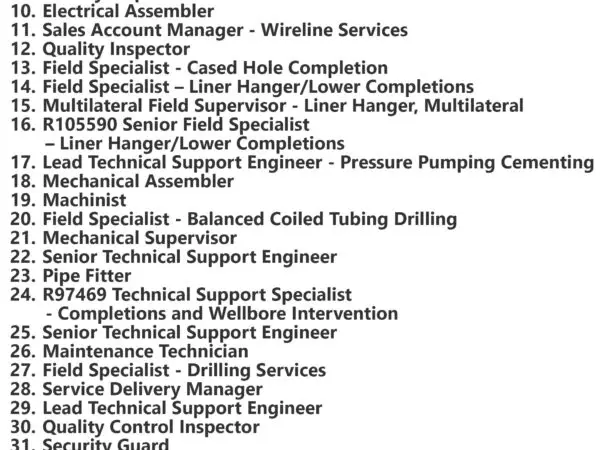 Baker Hughes Jobs | Careers - Saudi Arabia