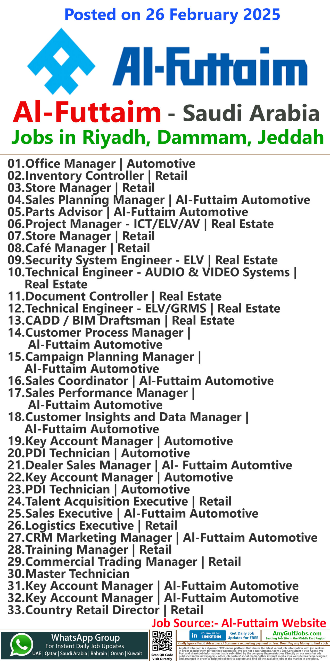 Al-Futtaim Automotive Jobs | Careers - Saudi Arabia