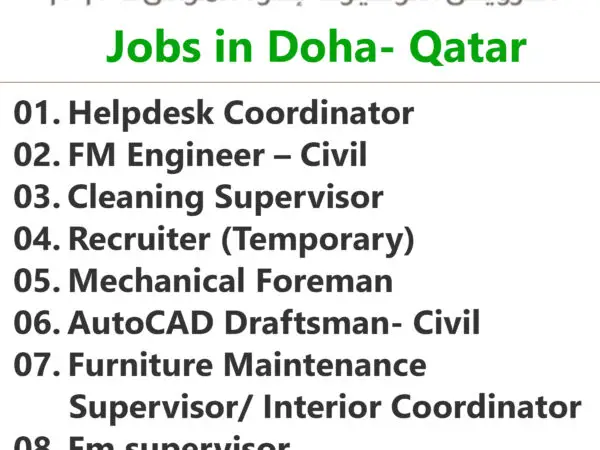 Darwish Interserve Facility Management Jobs in Qatar