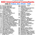 KEO Job Vacancies in Dubai, Abu Dhabi - UAE