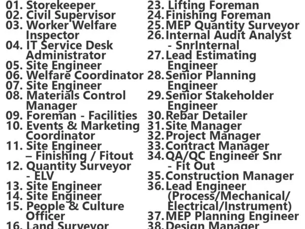 ALEC Engineering & Contracting LLC Jobs | Careers - Saudi Arabia and UAE