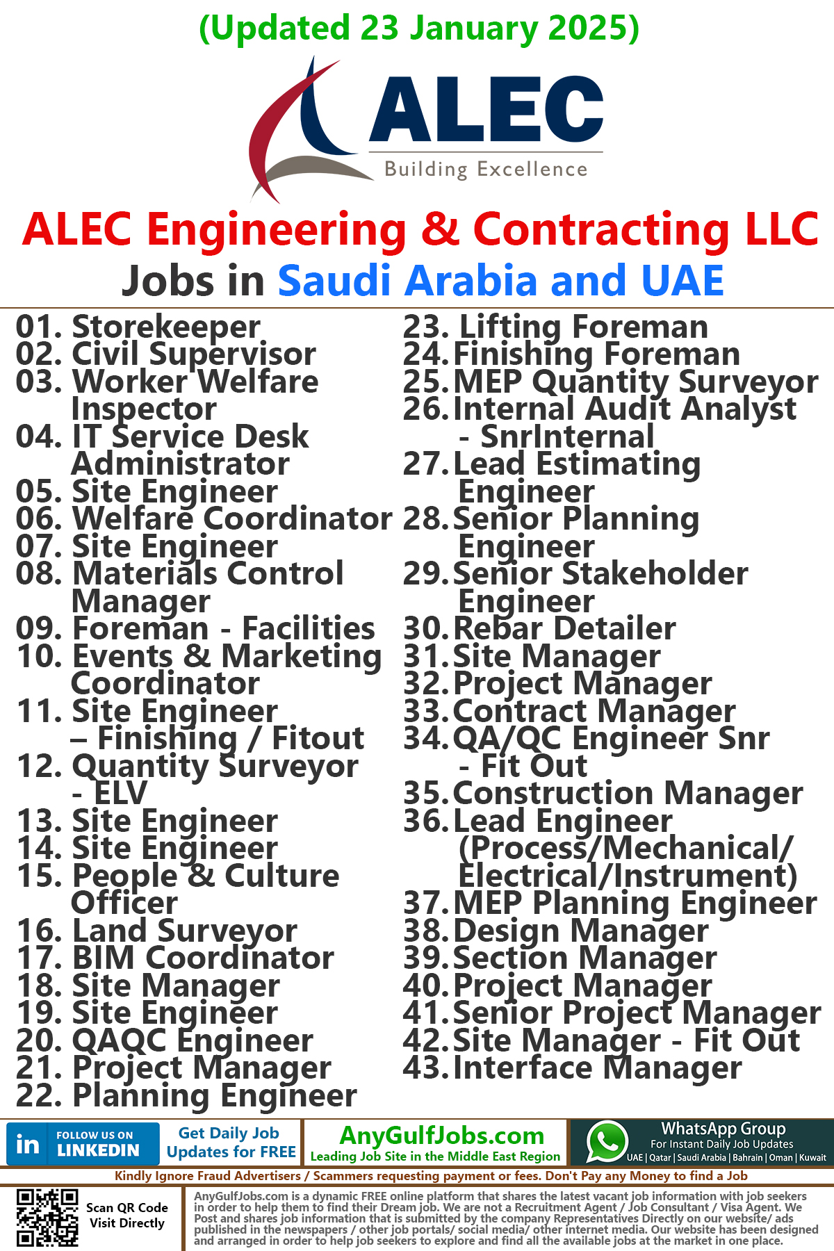 ALEC Engineering & Contracting LLC Jobs | Careers - Saudi Arabia and UAE