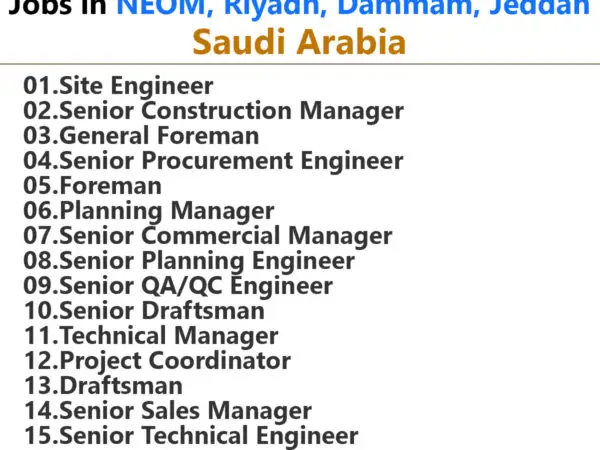 Elegancia Arabia Trading Jobs | Careers - NEOM, Riyadh - Saudi Arabia