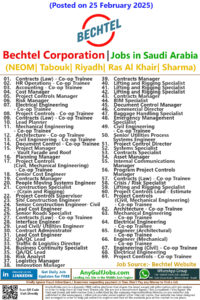 Bechtel Corporation Jobs | Careers - Saudi Arabia