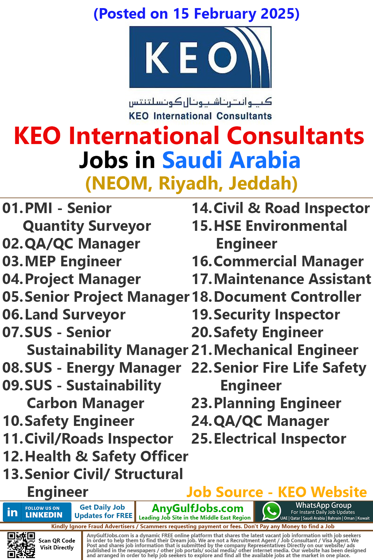 KEO Jobs | KEO International Consultants Careers in Saudi Arabia