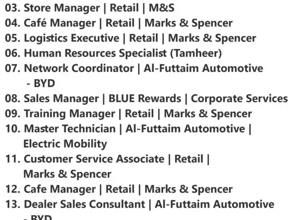 Al-Futtaim Automotive Jobs | Careers - Saudi Arabia