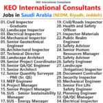 KEO Jobs | KEO International Consultants Careers in Saudi Arabia